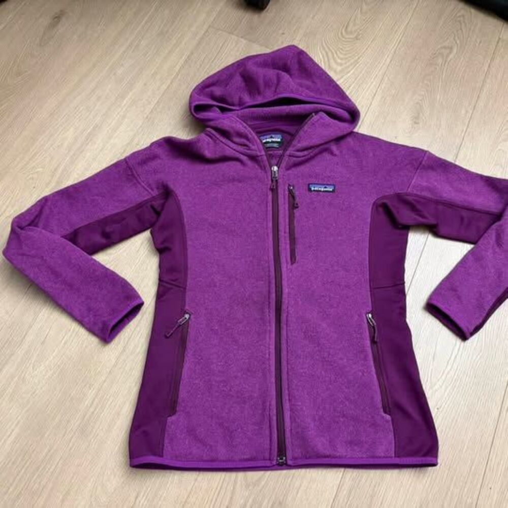 Patagonia Women's Better Sweater Performance Hoody Size Small Purple